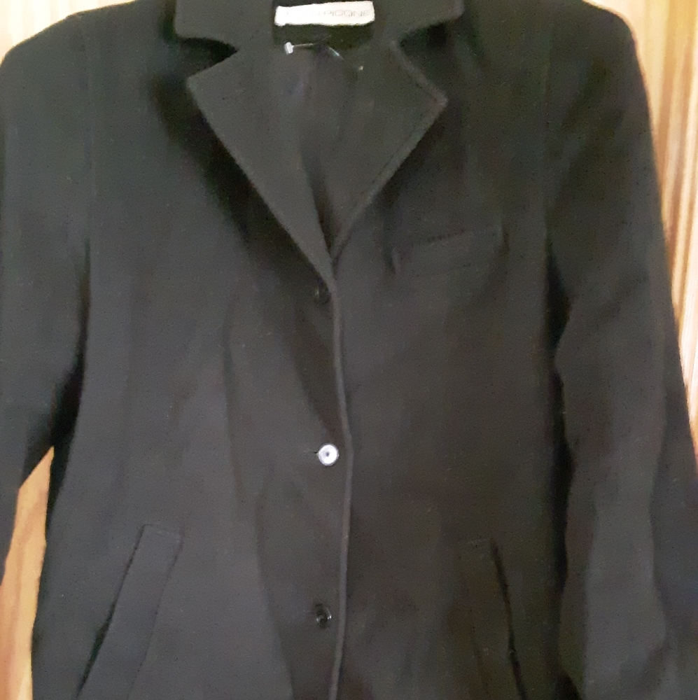 SALE!! Ivan Picone Jet Black Coat